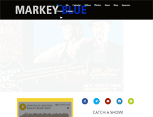 Tablet Screenshot of markeyblue.com